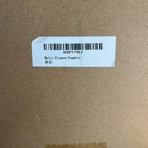 Artificial Plants White 8 Inches Large Pumpkin Multi-Element Pumpkin - Picture 6 of 6